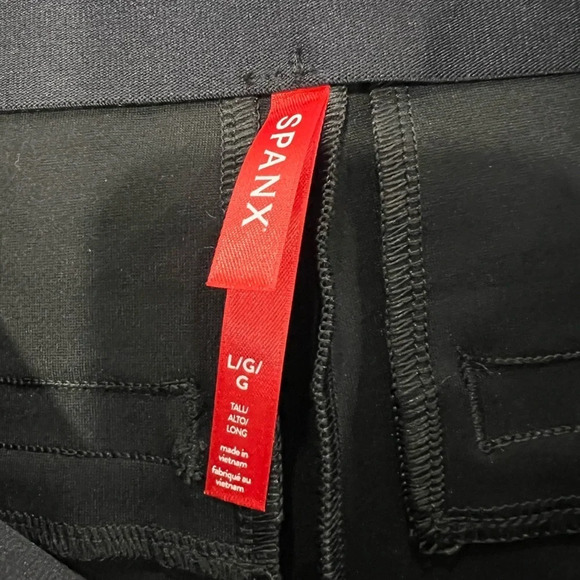 SPANX The Perfect Pant, Ankle Piped Skinny In Black - Picture 13 of 13